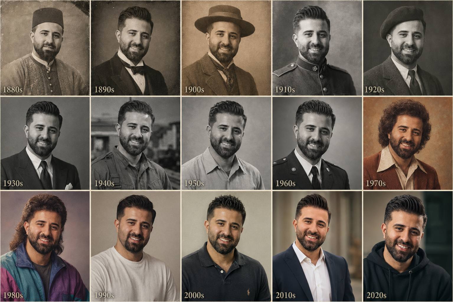 پرامپت تولید عکس قدیمی با هوش مصنوعی